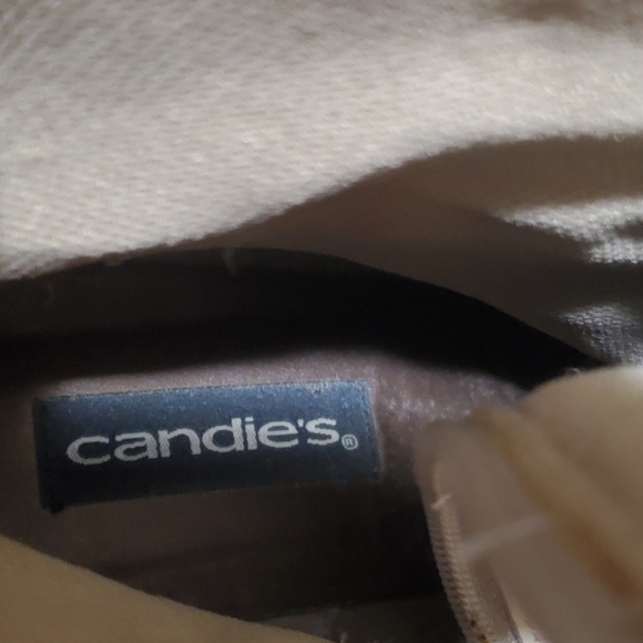 Candie's Vintage Square Toe Platform Leather Boots Y2K ,90's Made in Brazil 10 - Picture 2 of 10